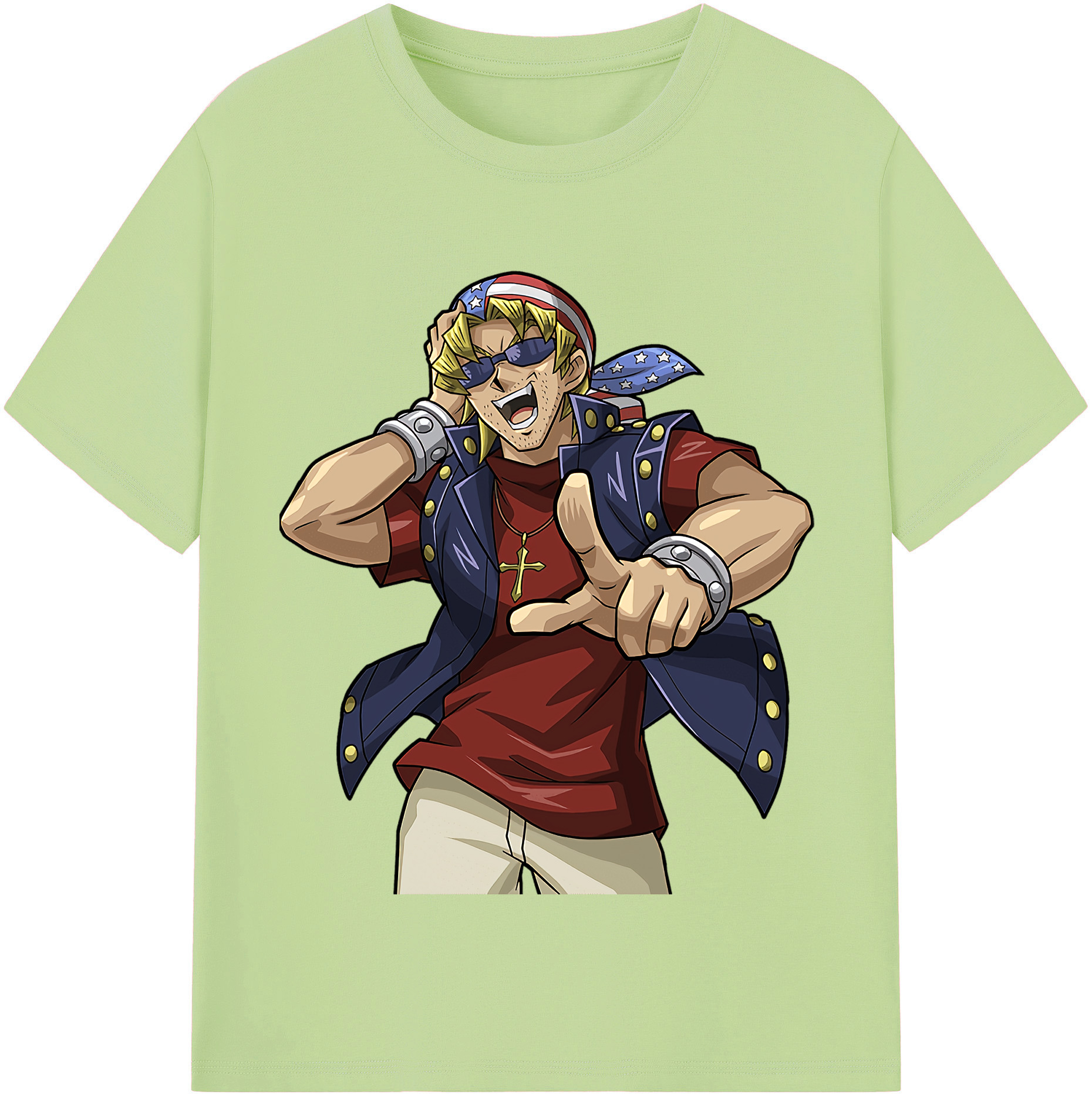 （画像用） 遊☆戯☆王 Yu-Gi-Oh! 綿100％半袖Tシャツ（フロントプリント）